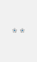 FLOWER STUD MINI BLUE