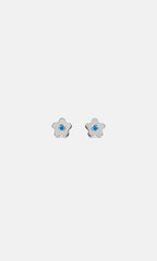 FLOWER STUD MINI BLUE