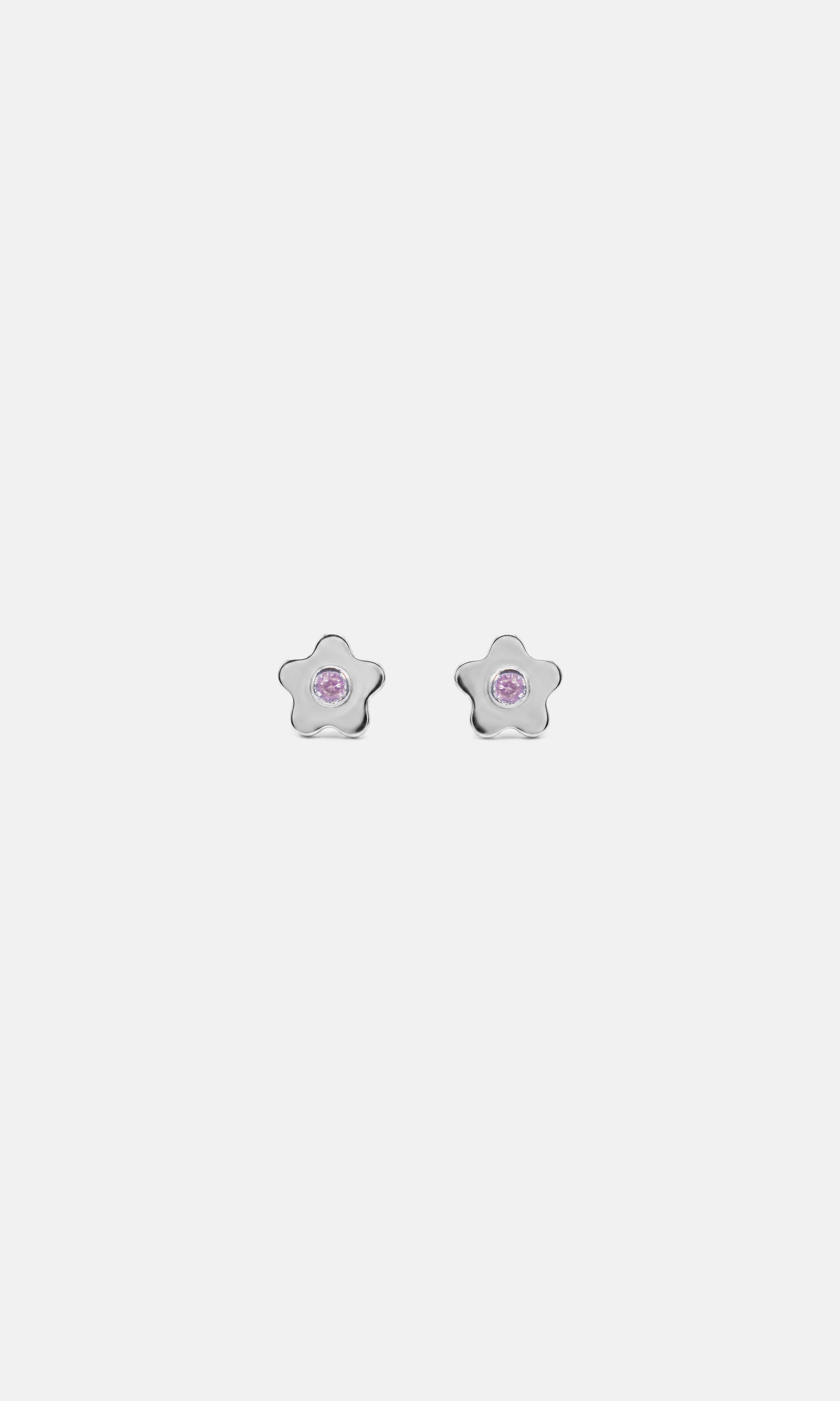 FLOWER STUD MINI LILAC