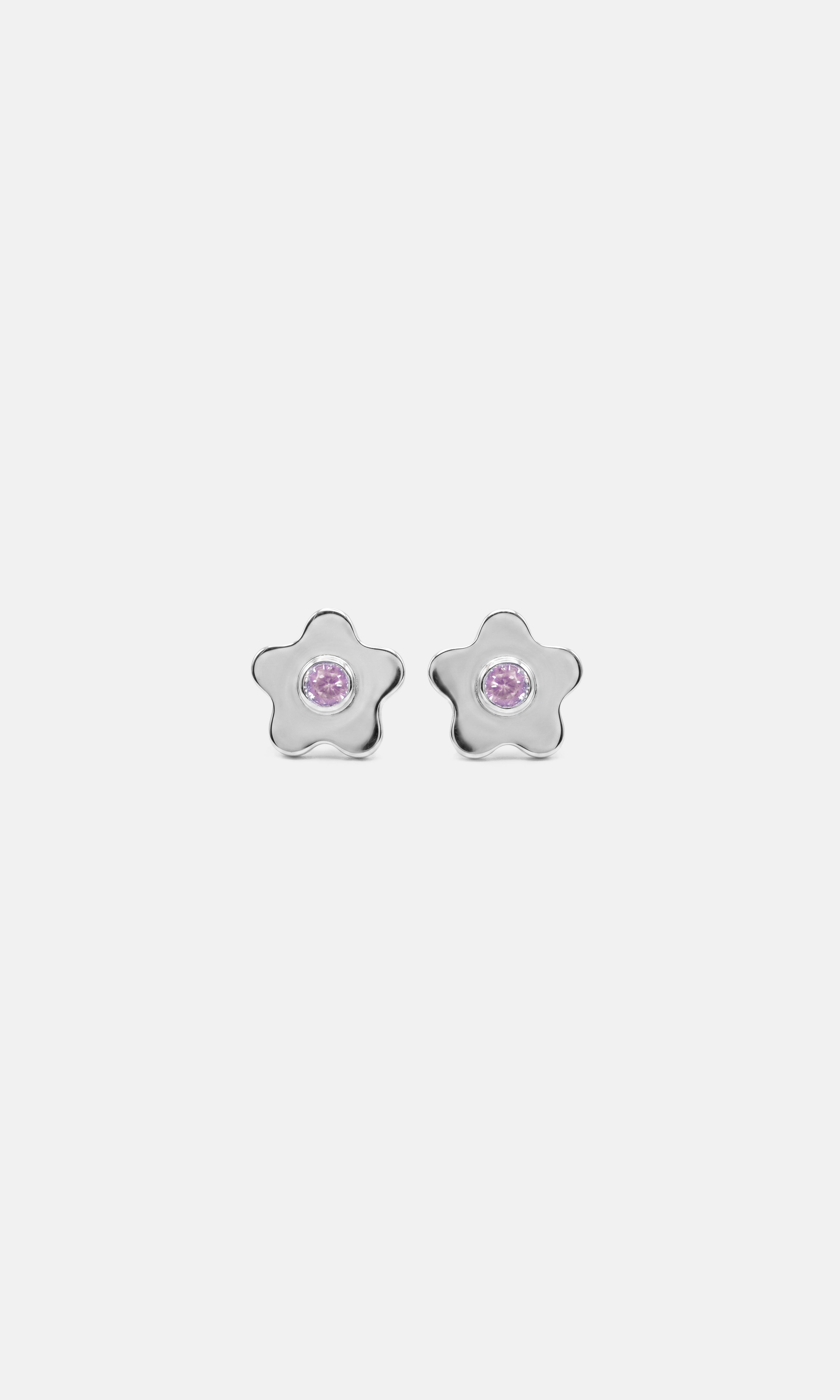 FLOWER STUD LILAC