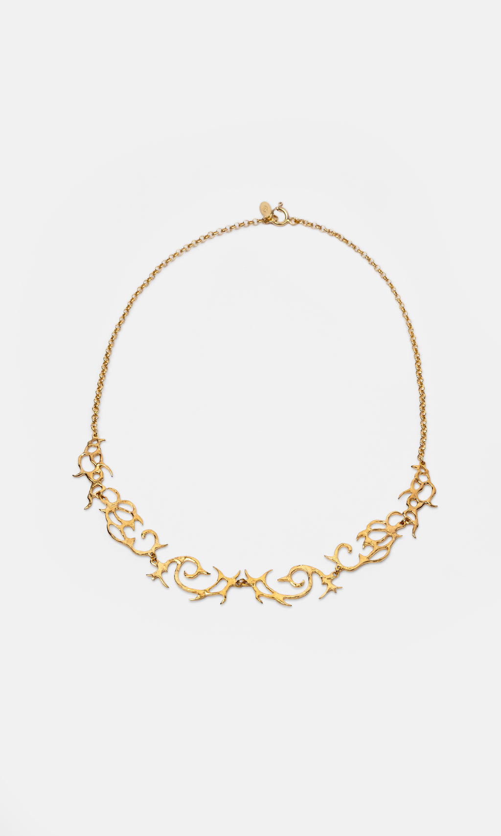SPIRAL CHOKER GOLD