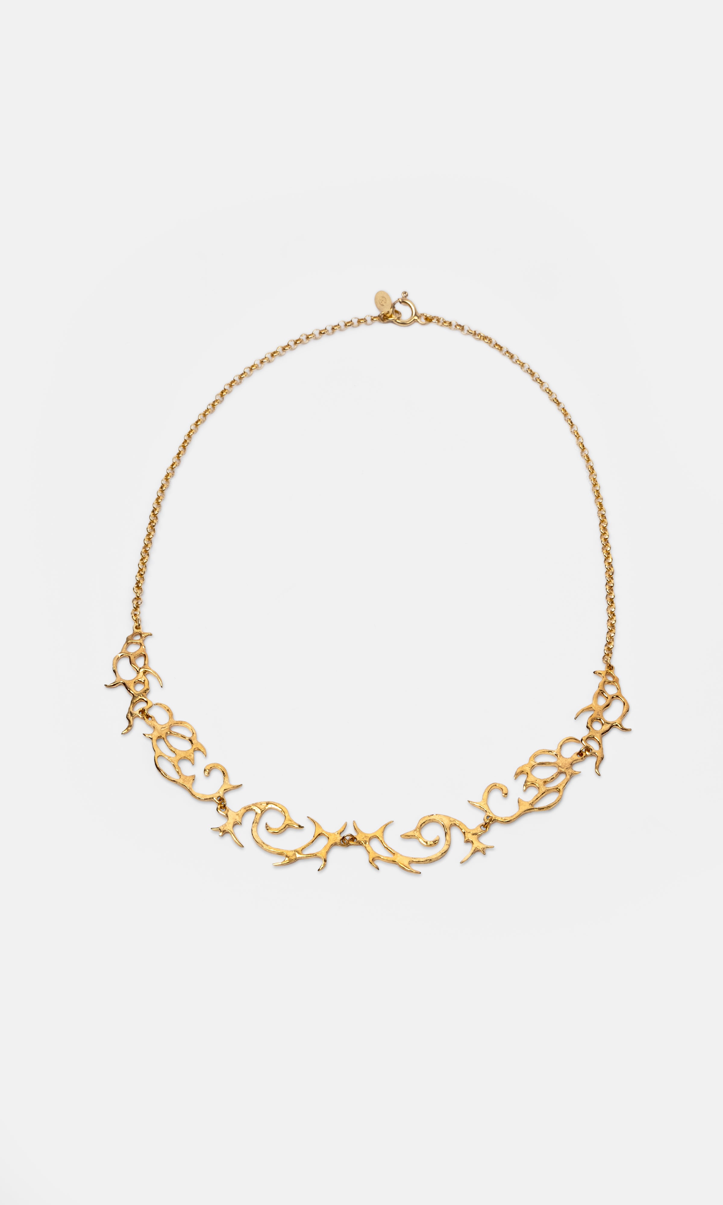SPIRAL CHOKER GOLD