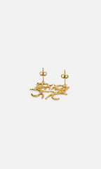 SPIRAL EARRING GOLD