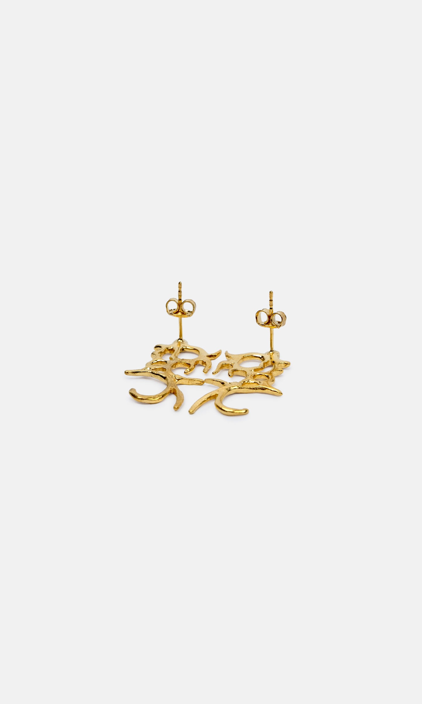 SPIRAL EARRING GOLD