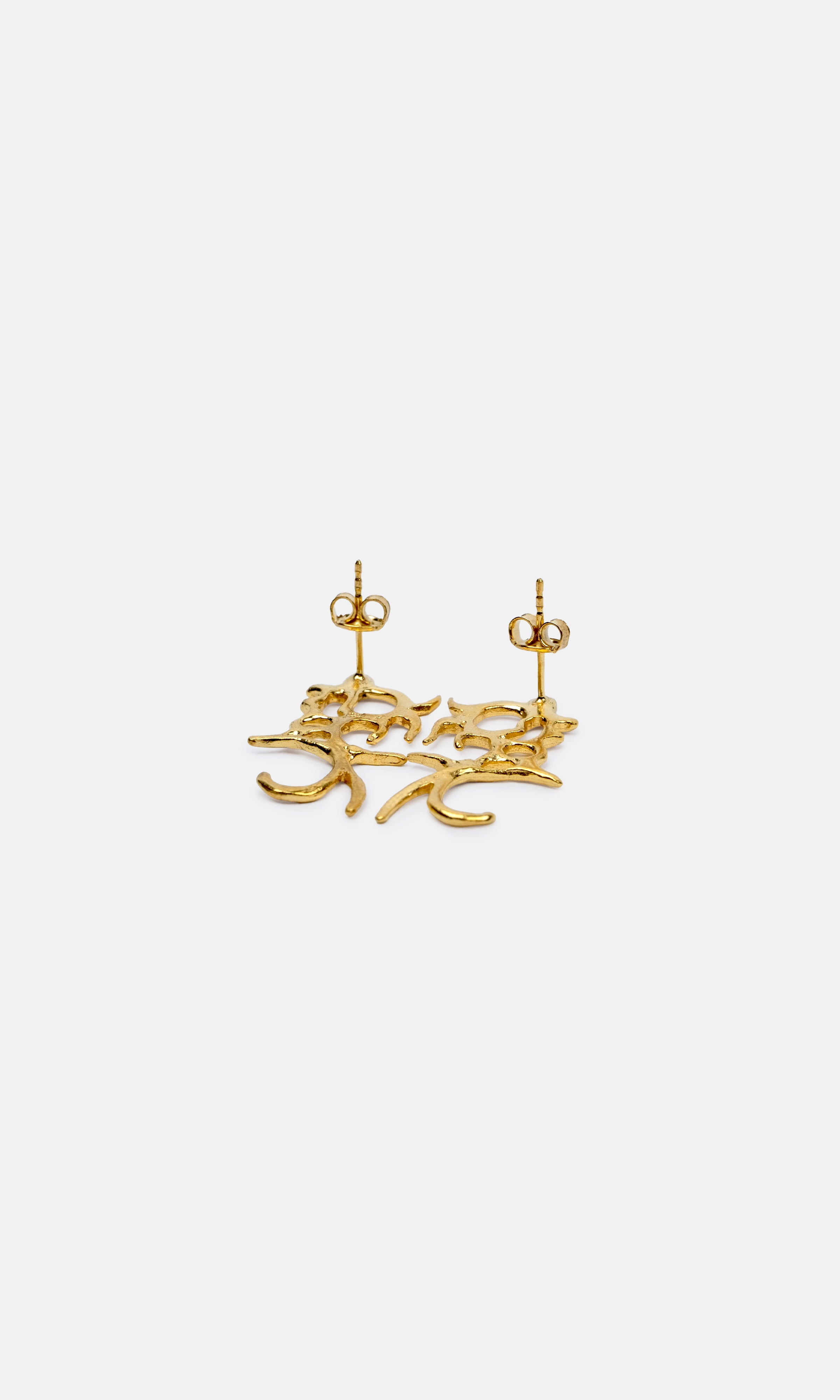 SPIRAL EARRING GOLD