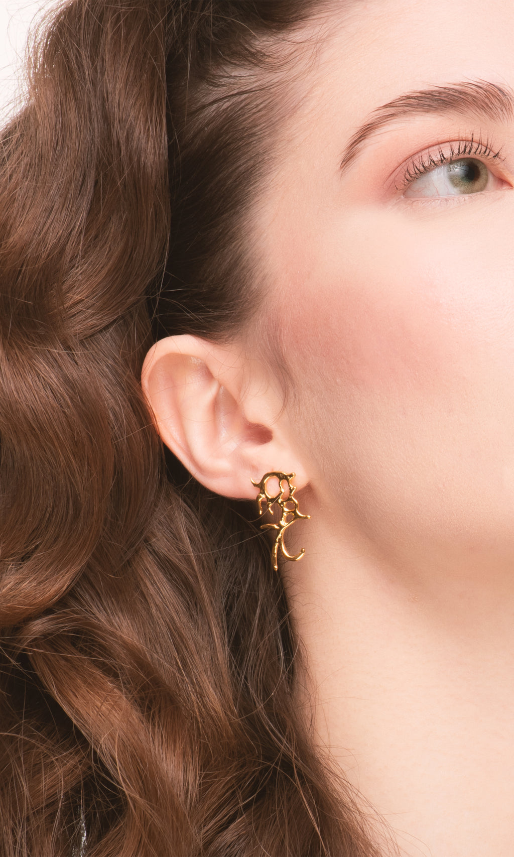 SPIRAL EARRING GOLD
