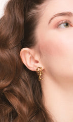 SPIRAL EARRING GOLD