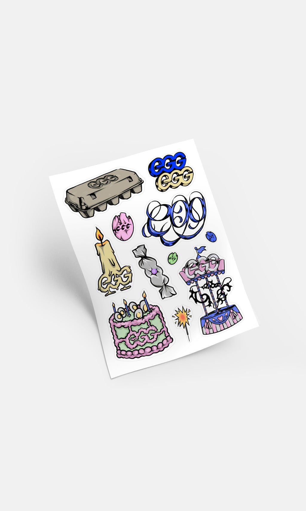 YUMURTA ÜLKESİ ÇIKARTMASI